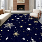 Cosmic Starry Night Sky Rug