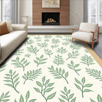 Verdant Foliage Botanical Sprigs Rug