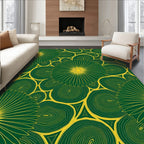 Emerald Yellow Starburst Grove Rug