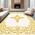 Golden Regal Scrollwork Medallion Rug