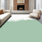 Sage Green Brushstroke Horizon Rug