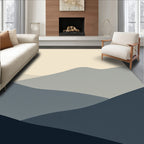 Serene Gradient Mountain Layers Rug