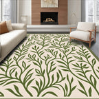 Willow Green Branch Meadow Rug