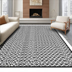 Monochromatic Organic Geometric Lattice Rug