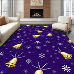 Golden Bells Starry Night Rug
