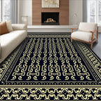 Timeless Ivory Chain Links Rug