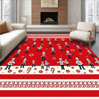 Red Toy Soldier Holiday Collection Rug